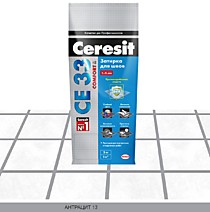 Антрацит 2кг. СЕ33 Смесь затирочная цементная. Ceresit (12)