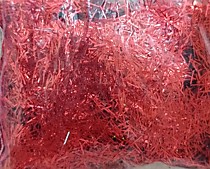 Красный Соломка (10гр). Глиттер декоративный