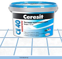Голубой 2кг. СЕ40 Смесь затирочная цементная. Ceresit (12)