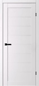 212 Сноу 700х2000мм ГЛУХОЕ. Полотно Aura GlossMatt FLYDOORS