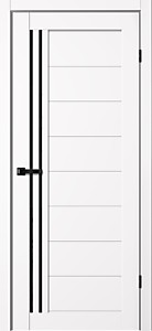 ML05 Айс ПП 700х2000мм Черное стекло. Полотно МИДЛ Flydoors