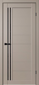 ML05 Тауп ПП 700х2000мм Черное стекло. Полотно МИДЛ Flydoors