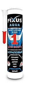 Fixus Aqua-100 Белый 280мл. Клей монтажный акриловый. IDEAL (12)