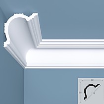 Карниз потолочный XPS BelloDeco