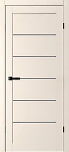 220 Сахара 700х2000мм ГРАФИТ стекло. Полотно АУРА (П) FLYDOORS