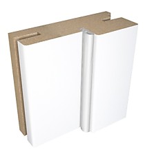 Белый эмалит 42мм БРУС КОРОБА 74х2050х32мм (3). Телескоп с уплотнителем FlyDoors