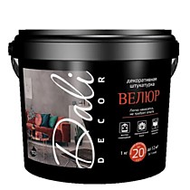 ВЕЛЮР 1кг (до 12м2). Декоративная штукатурка DALI-DECOR