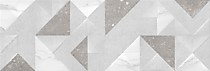 Оригами Серый низ 03 900х300х10мм /0,27 (1,35/5). Плитка для стен матовая Gracia Ceramica (54)