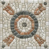 Стемма Декор вставка 98х98х7мм (30). Керамогранит матовый Kerama Marazzi