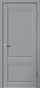 С01 Серый эмалит 600х2000мм. Полотно ГЛУХОЕ Классик Flydoors