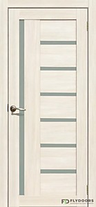 217 Ясень снежный ПВХ 900х2000мм. Полотно дверное LaStella FlyDoors