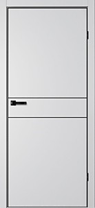 TR03 Сильвер ПЭТ 700х2000 ЧЕРН. K4AЛ, Маг3. Полотно Тринити Flydoors