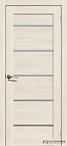 206 Ясень снежный ПВХ 600х2000мм. Полотно дверное LaStella FlyDoors