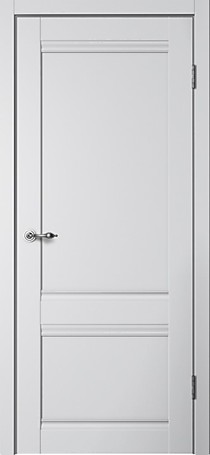 С01 Серебристый эмалит 600х2000мм. Полотно ГЛУХОЕ Classic Flydoors