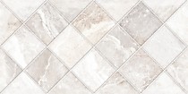 Persey РОМБЫ Беж 500х249х8мм /0,125 (1,12/9). Плитка для стен Sugar-эффект ALMA Ceramica (63.869)