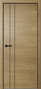 N02 Дуб европейский ПВХ 700х2000мм ЧЕРН. K4AL, Маг3. Полотно NEO Flydoors