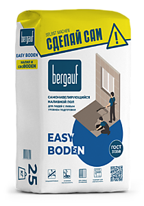 EASY BODEN 25кг. Наливной пол для людей с любым уровнем подготовки (слой 6-80мм). Bergauf