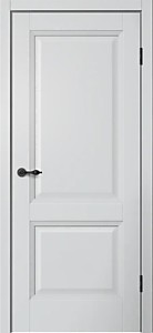 М72 Mone Серебристый 800х2000мм. Полотно ГЛУХОЕ Эмалит. FlyDoors