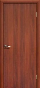 Гладкое Итальянский орех 700х2000мм. Полотно глухое МДФ Flydoors