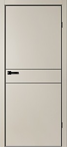 TR03 Айриш ПЭТ 600х2000 ЧЕРН. K4AЛ, Маг3. Полотно Тринити Flydoors