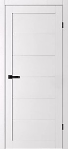 210 Сноу 800х2000мм ГЛУХОЕ. Полотно Aura GlossMatt FLYDOORS