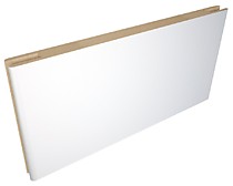 Белый эмалит (М) ДОБОР 150х2070х8мм. Телескоп FlyDoors
