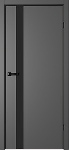 TR06 Графит ПЭТ 900х2000 ЧЕРН. K4AЛ, Маг3. Полотно Тринити Flydoors