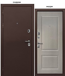 6см Бежевый клен 960L (левая). Входная дверь Е-Трейд