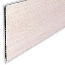 Лиственница кремовая 250мм 2,7м. Панель ПВХ ламинированная. IDEAL Ламини (10)