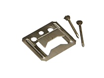 Кляймер для вагонки 3мм (1компл=100шт в т.ч гвозди) Металл.