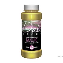 MAGIC ЗОЛОТО 0,25кг. Эмаль перламутровая акриловая. DALI-DECOR РОГНЕДА