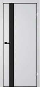 TR06 Сильвер GVI 700х2000 ЧЕРН. K4AL, Маг3. Полотно TRINITY Flydoors