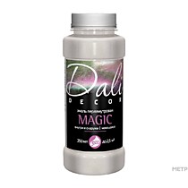 MAGIC СЕРЕБРО 0,25кг. Эмаль перламутровая акриловая. DALI-DECOR РОГНЕДА