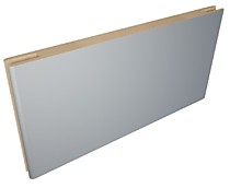 Серый эмалит ДОБОР 150х2050х10мм (3). Телескоп FlyDoors