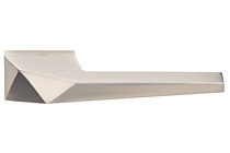 A-802-08 Никель матовый. Ручка межкомнатная прямоугольное основание (1компл=2шт). PALIDORE