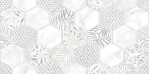 Декор Grigio Соты 500х249х7.5мм /0.125 (8). AlmaCeramica