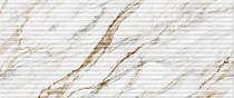 Ideal Рельеф Белый 02 600х250х9 /0,15 (1,2/8). Плитка для стен глянцевая. GraciaCeramica (57.6)